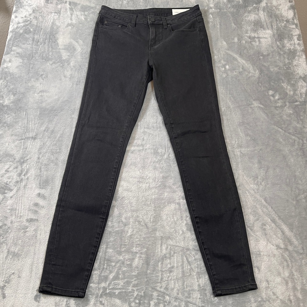 Vince Camuto Womens Black Jeans Size 4 27 Skinny‎ Jeans